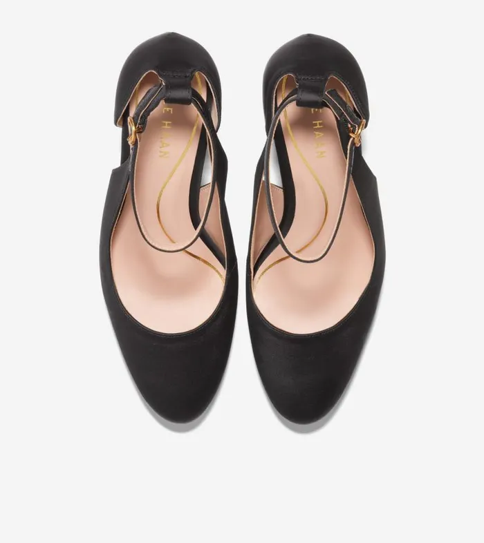 Cole Haan Pumps and Wedges Women Women039s Remi Platform Ankle Strap 100 Black