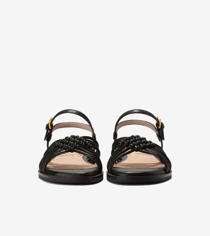 Cole Haan Sandals Women Women039s JITNEY KNOT SANDAL Black Cole Haan Sandals Women Women039s JITNEY KNOT SANDAL Black