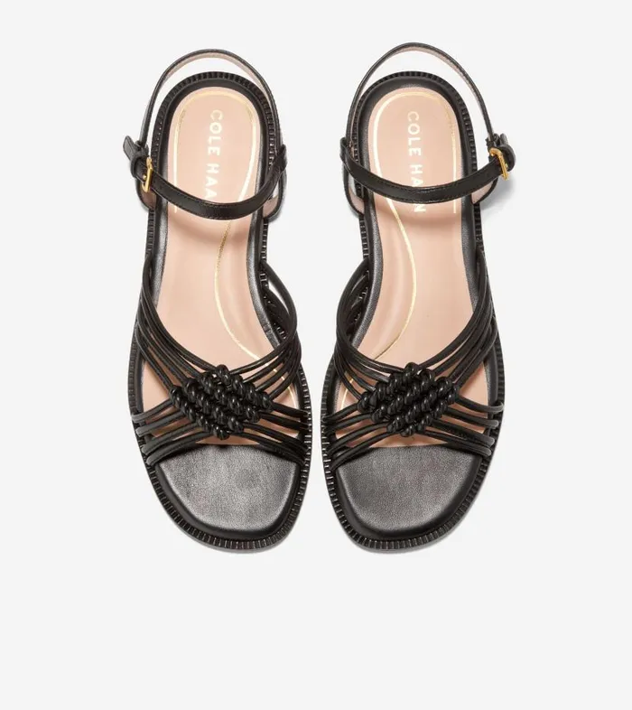 Cole Haan Sandals Women Women039s JITNEY KNOT SANDAL Black Cole Haan Sandals Women Women039s JITNEY KNOT SANDAL Black