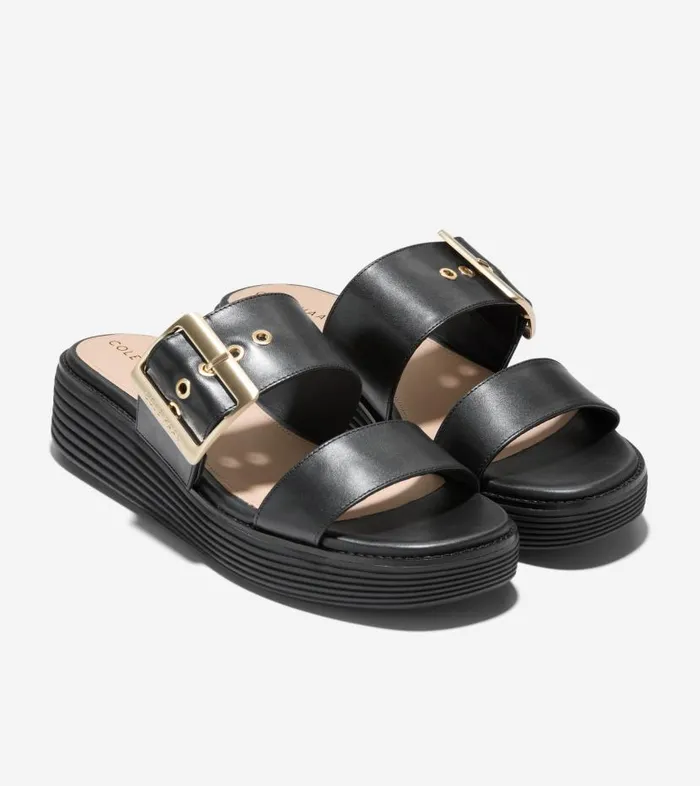 Cole Haan Sandals Women Women039s ORIGINALGRAND PLATFORM SLIDE Black Cole Haan Sandals Women Women039s ORIGINALGRAND PLATFORM SLIDE Black