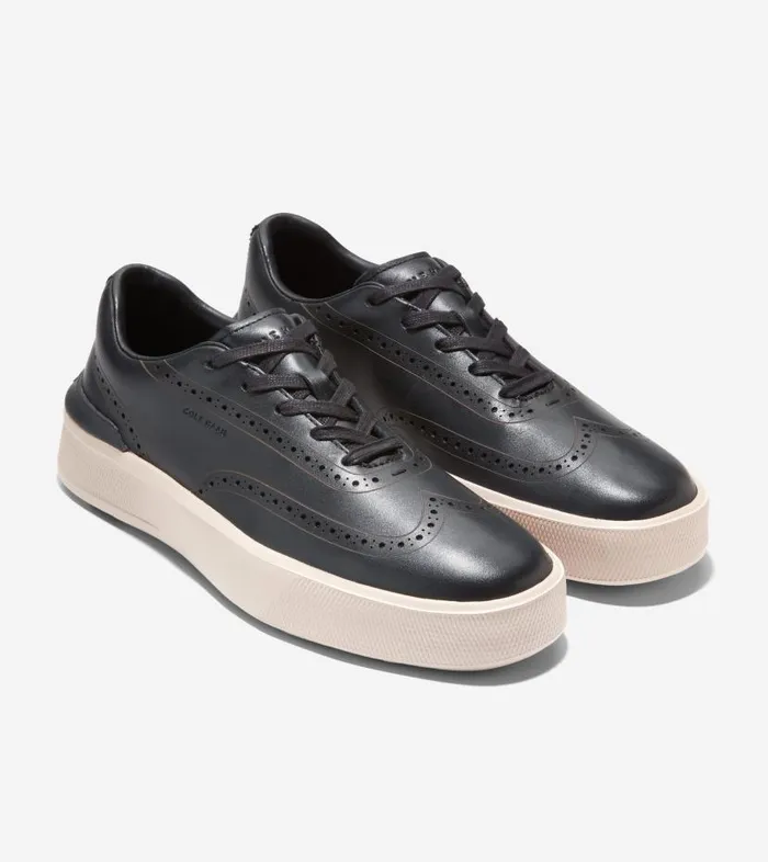 Cole Haan Sneakers Men Men039s GrandPr Crew Wingtip Sneaker Black Cole Haan Sneakers Men Men039s GrandPr Crew Wingtip Sneaker Black