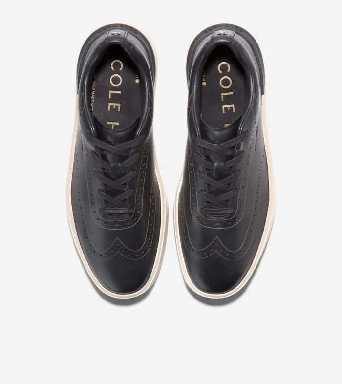 Cole Haan Sneakers Men Men039s GrandPr Crew Wingtip Sneaker Black Cole Haan Sneakers Men Men039s GrandPr Crew Wingtip Sneaker Black