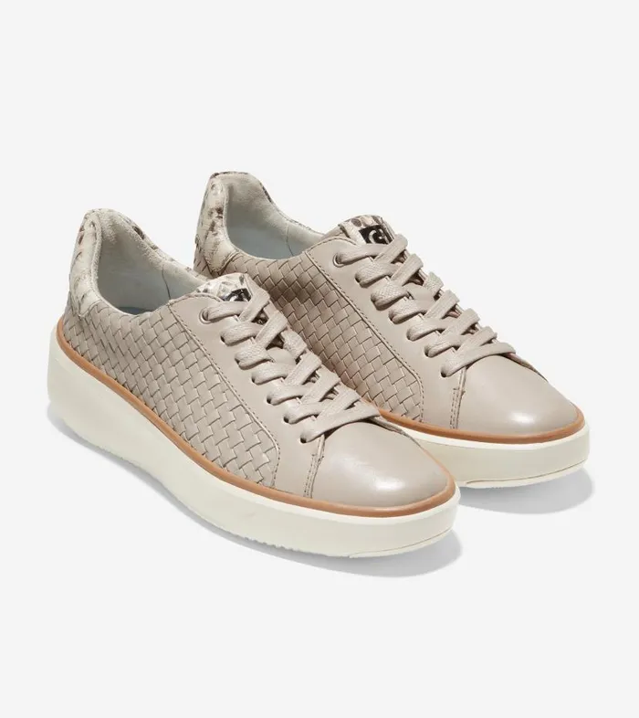 Cole Haan Sneakers Women Women039s GrandPr Topspin Lux Sneaker Gray Cole Haan Sneakers Women Women039s GrandPr Topspin Lux Sneaker Gray