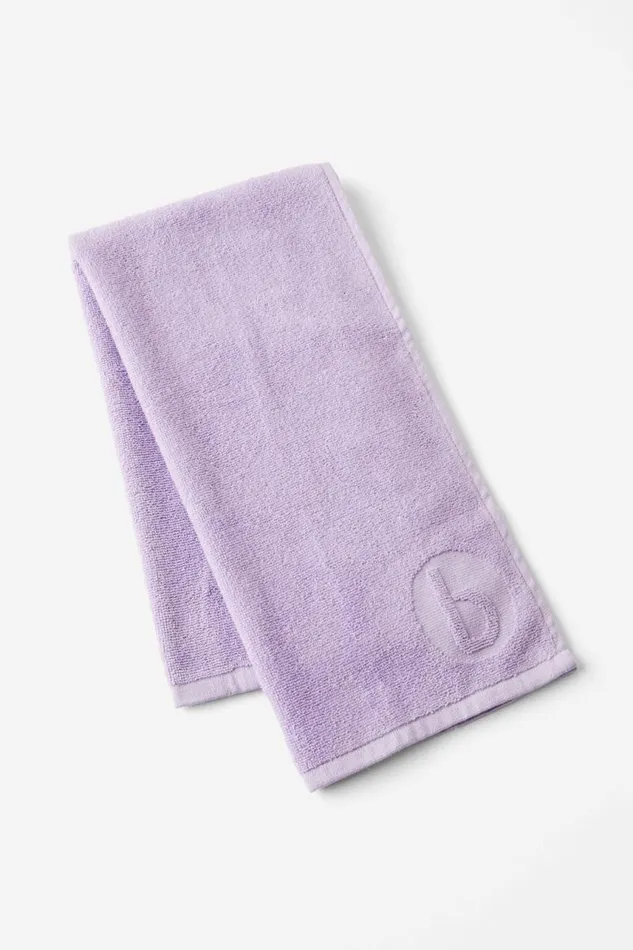 Cotton On Accessories Plush Cotton Sweat Towel Purple Rose 8211 Women