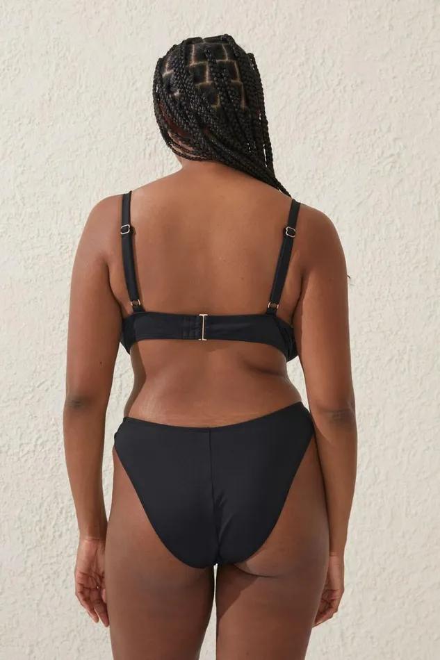 Cotton On Bikinis Balconette Bra D Bikini Top Black 8211 Women Cotton On Bikinis Balconette Bra D Bikini Top Black 8211 Women