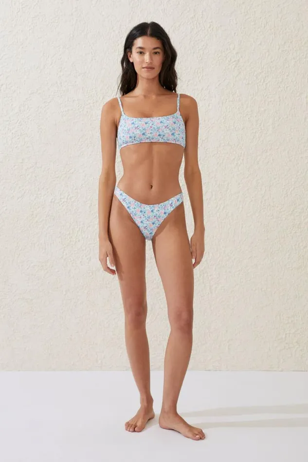 Cotton On Bikinis Full Bikini Bottom Floral Fraise 8211 Women