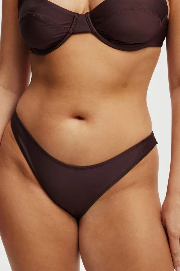 Cotton On Bikinis Refined High Side Brazilian Bikini Bottom Willow Brown Shimmer 8211 Women Cotton On Bikinis Refined High Side Brazilian Bikini Bottom Willow Brown Shimmer 8211 Women