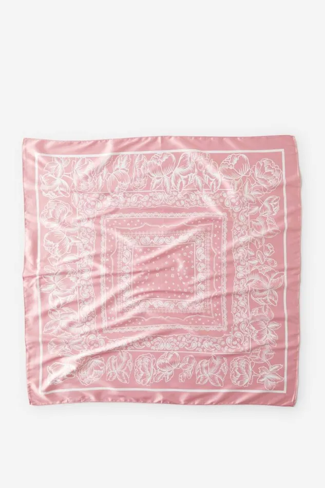 Cotton On HairAccessories Daisy Scarf Pink Western Floral 8211 Women