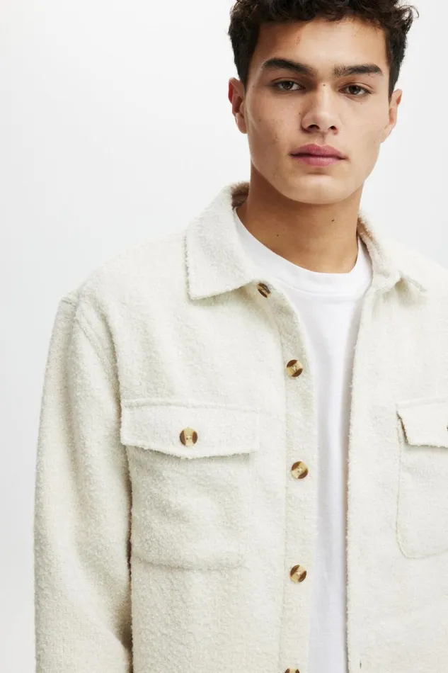 Cotton On Jackets Beckley Overshirt Cream 8211 Men Cotton On Jackets Beckley Overshirt Cream 8211 Men