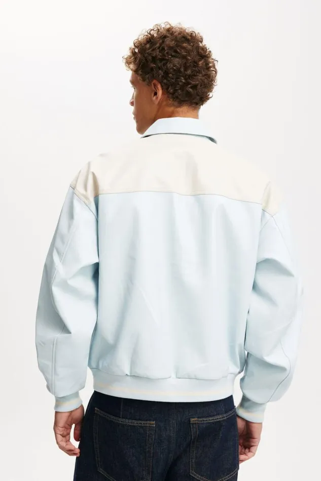 Cotton On Jackets Faux Leather Western Jacket Ice 8211 Men Cotton On Jackets Faux Leather Western Jacket Ice 8211 Men