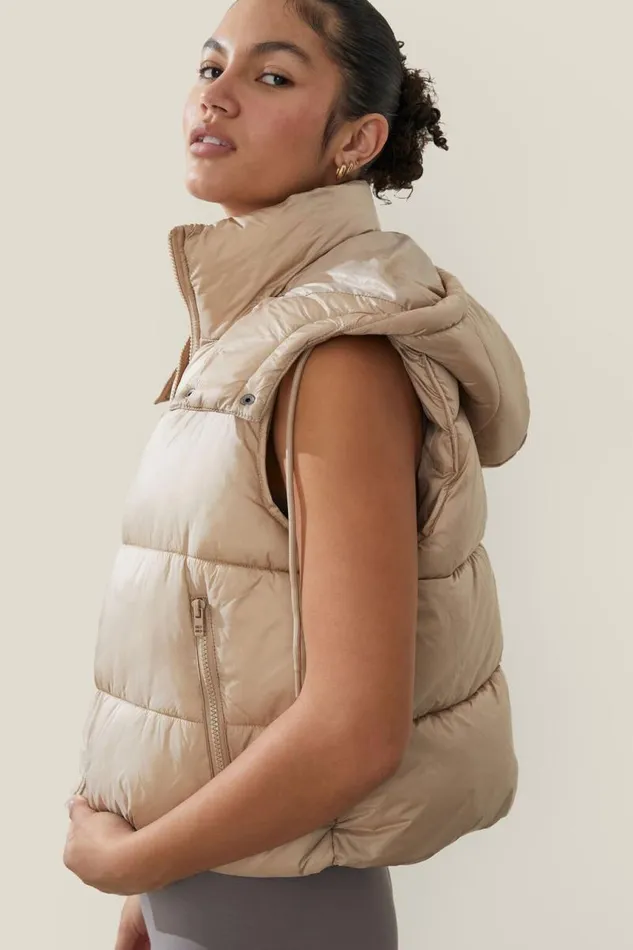 Cotton On Jackets The Recycled Mother Hooded Puffer Vest 20 White Pepper 8211 Women Cotton On Jackets The Recycled Mother Hooded Puffer Vest 20 White Pepper 8211 Women