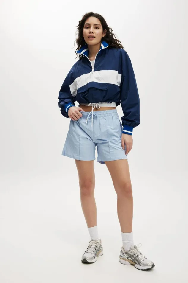 Cotton On Jackets Training Anorak Dark Water White 8211 Women