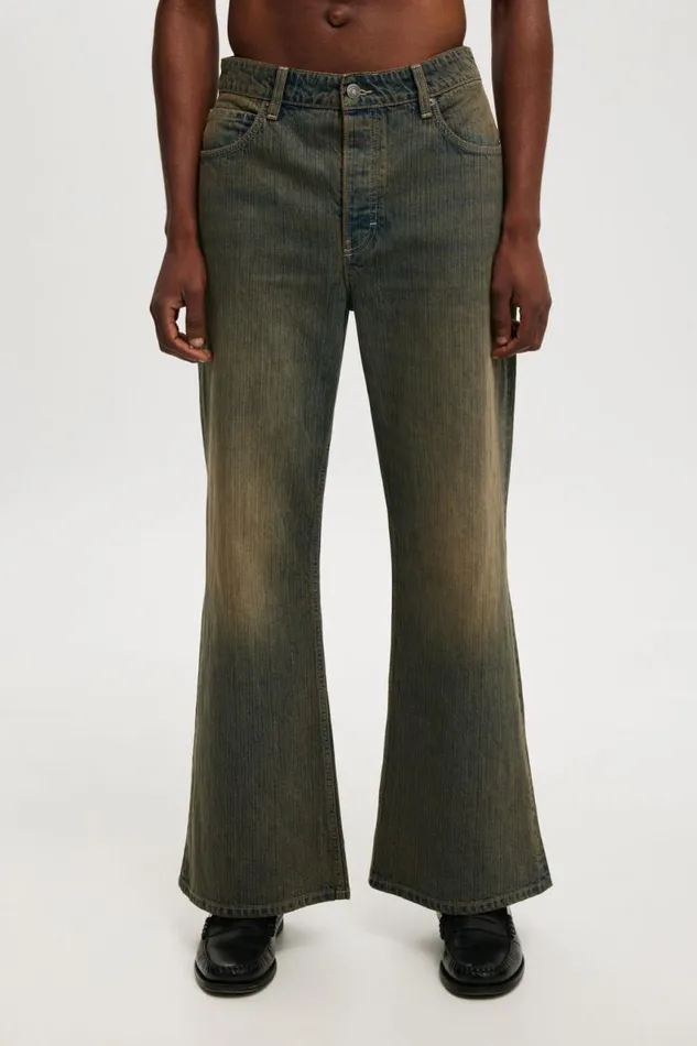 Cotton On Jeans Baggy Bootcut Jean Revolt Blue 8211 Men Cotton On Jeans Baggy Bootcut Jean Revolt Blue 8211 Men