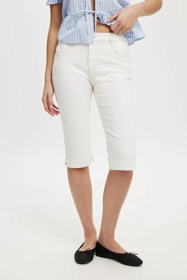 Cotton On Jeans Capri Jean Vintage White 8211 Women Cotton On Jeans Capri Jean Vintage White 8211 Women