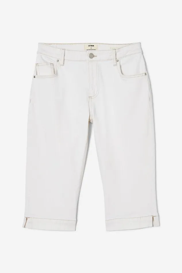 Cotton On Jeans Capri Jean Vintage White 8211 Women Cotton On Jeans Capri Jean Vintage White 8211 Women