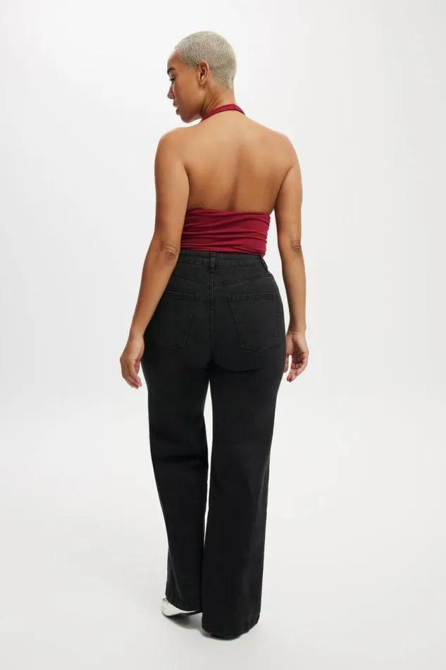 Cotton On Jeans Curvy Stretch Wide Jean Graphite Black 8211 Women Cotton On Jeans Curvy Stretch Wide Jean Graphite Black 8211 Women