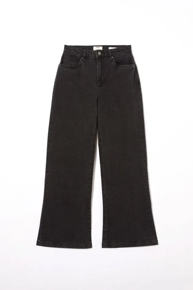 Cotton On Jeans Curvy Stretch Wide Jean Graphite Black 8211 Women Cotton On Jeans Curvy Stretch Wide Jean Graphite Black 8211 Women