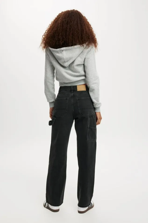 Cotton On Jeans Loose Straight Jean Graphite Black Carpenter 8211 Women Cotton On Jeans Loose Straight Jean Graphite Black Carpenter 8211 Women