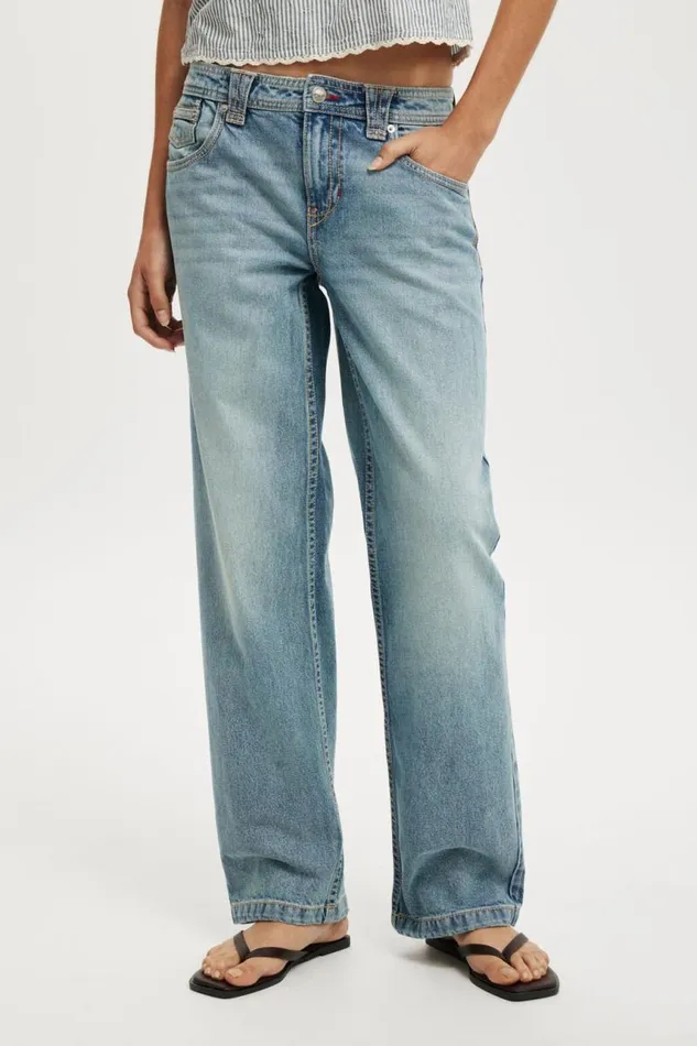 Cotton On Jeans Low Rise Straight Jean Stone Bluestitch 8211 Women Cotton On Jeans Low Rise Straight Jean Stone Bluestitch 8211 Women