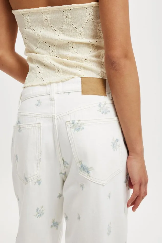 Cotton On Jeans Relaxed Wide Jean Vintage Whiteditsy Floral 8211 Women Cotton On Jeans Relaxed Wide Jean Vintage Whiteditsy Floral 8211 Women