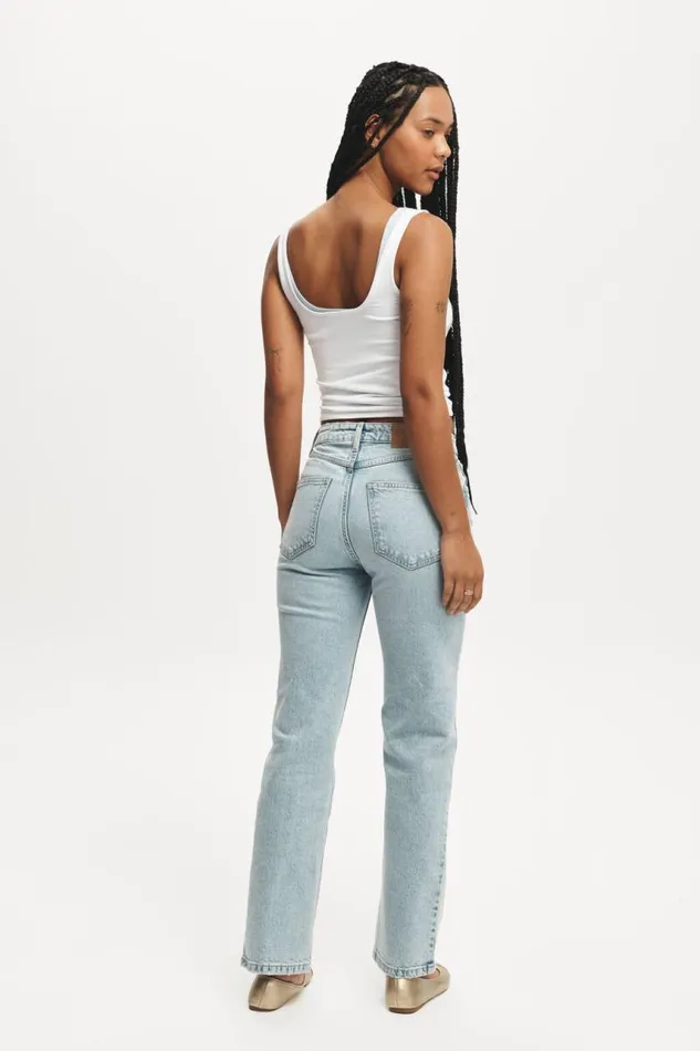 Cotton On Jeans Slim Straight Jean Palm Blue 8211 Women Cotton On Jeans Slim Straight Jean Palm Blue 8211 Women