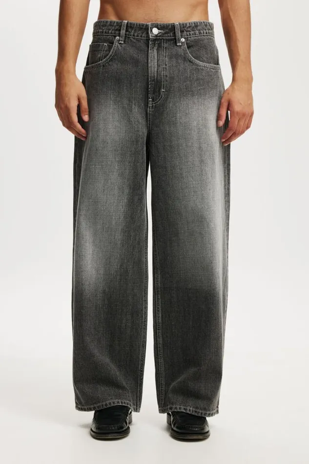 Cotton On Jeans Super Baggy Jean Rollins Black 8211 Men Cotton On Jeans Super Baggy Jean Rollins Black 8211 Men