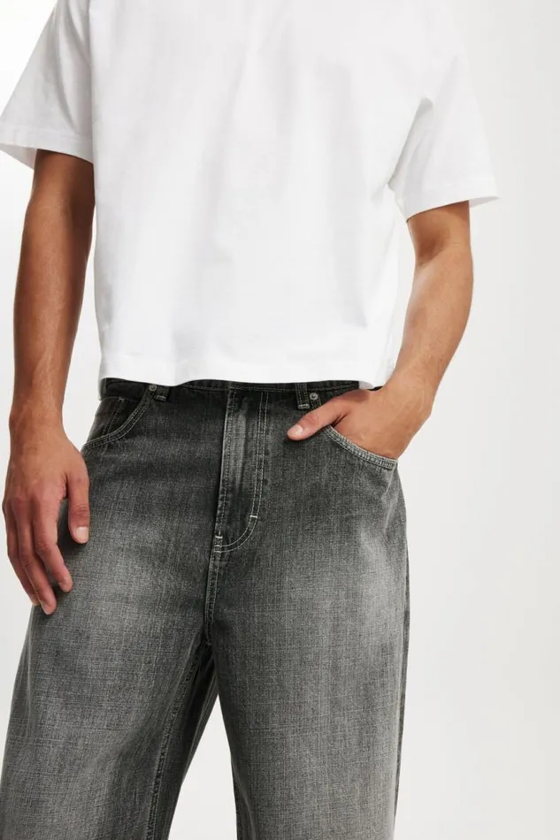 Cotton On Jeans Super Baggy Jean Rollins Black 8211 Men Cotton On Jeans Super Baggy Jean Rollins Black 8211 Men