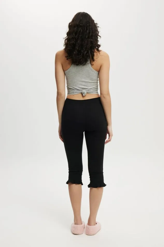 Cotton On Pajamas Jersey Sleep Capris Black 8211 Women Cotton On Pajamas Jersey Sleep Capris Black 8211 Women