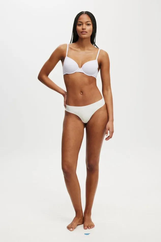 Cotton On Panties The Invisible Cheeky Brief Pale Gold 8211 Women