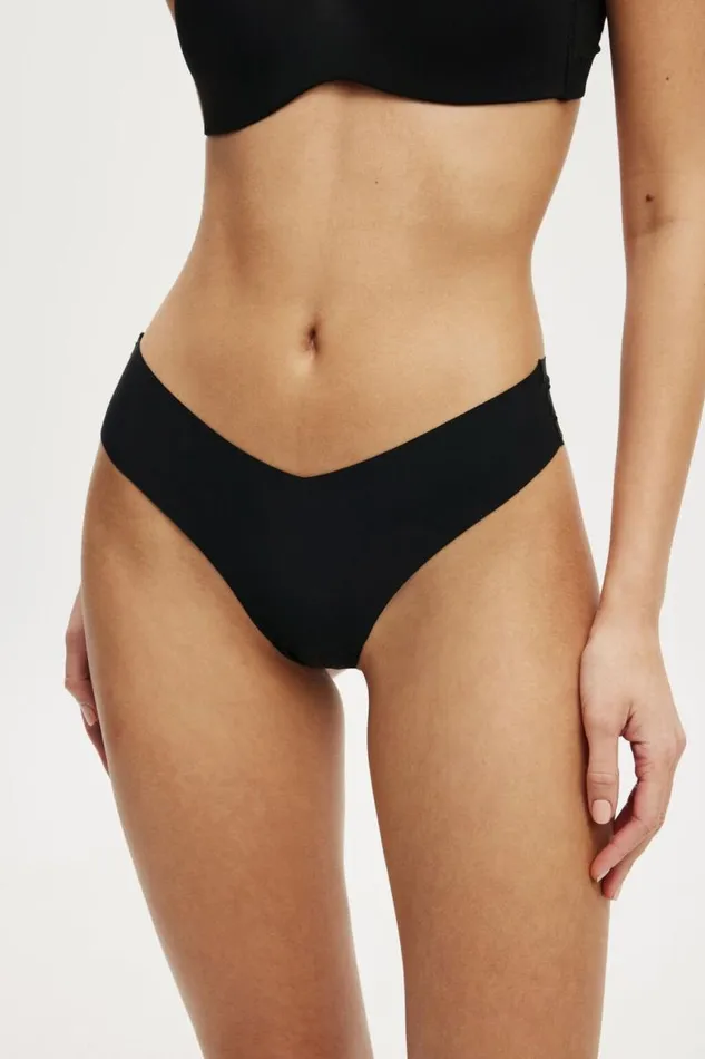 Cotton On Panties The Invisible G String Brief Black 8211 Women Cotton On Panties The Invisible G String Brief Black 8211 Women