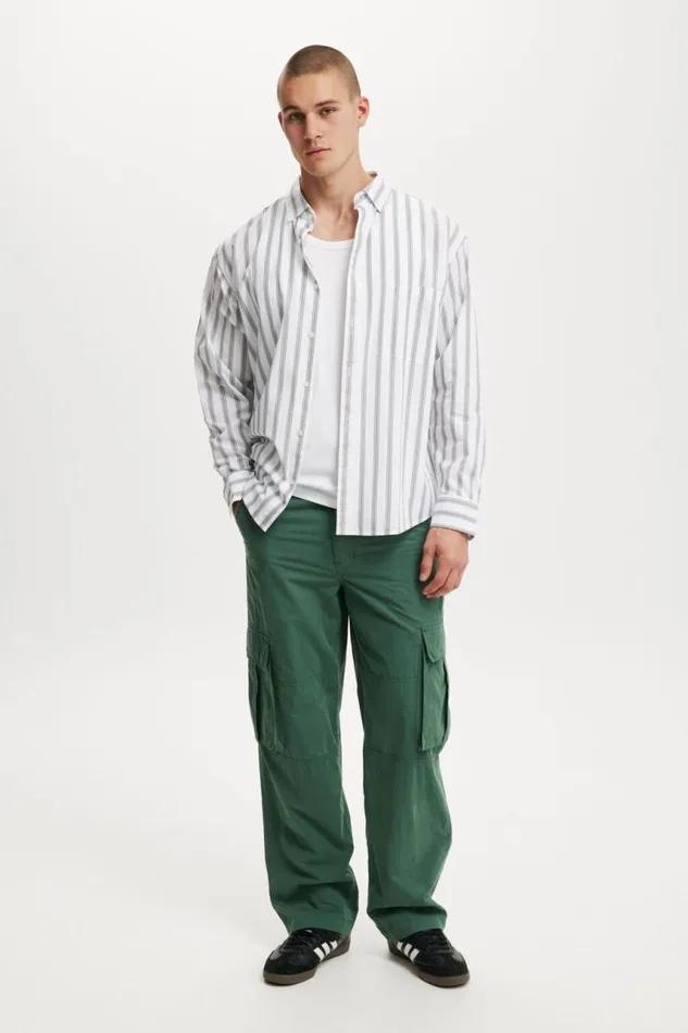 Cotton On Pants Baggy Cargo Pant Trekking Green 8211 Men