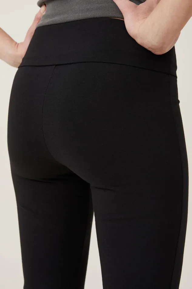 Cotton On Pants Bella Bootleg Pant Black 8211 Women
