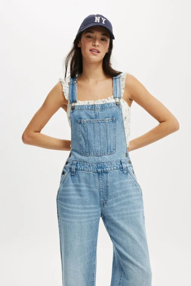 Cotton On Pants Denim Overall Breeze Blue 8211 Women Cotton On Pants Denim Overall Breeze Blue 8211 Women