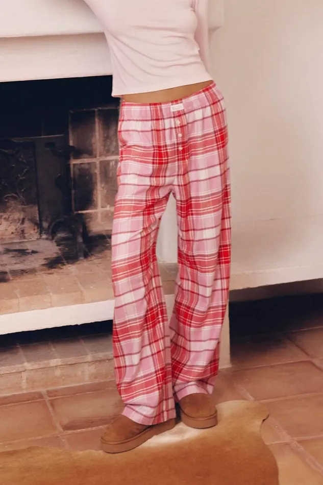 Cotton On Pants Flannel Boyfriend Boxer Pant Remmi Checkcherry Pop 8211 Women Cotton On Pants Flannel Boyfriend Boxer Pant Remmi Checkcherry Pop 8211 Women