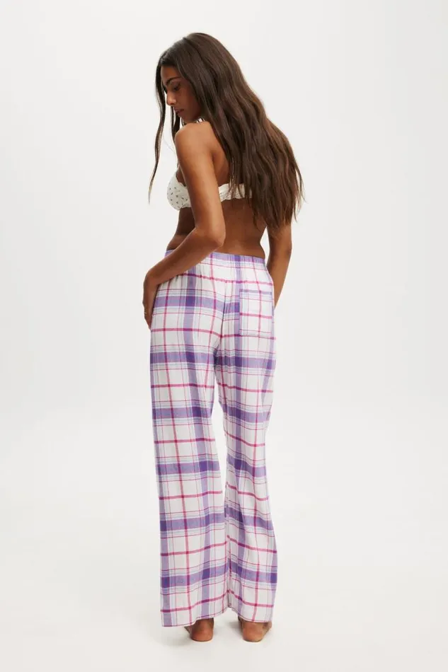Cotton On Pants Flannel Boyfriend Boxer Pant Toni Checkchambray And Pink 8211 Women Cotton On Pants Flannel Boyfriend Boxer Pant Toni Checkchambray And Pink 8211 Women