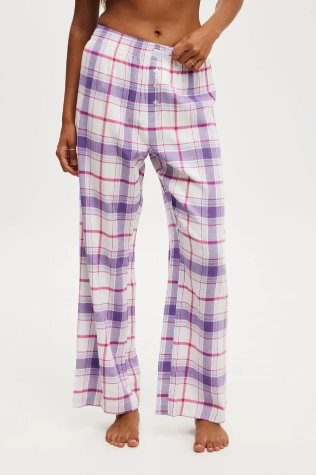 Cotton On Pants Flannel Boyfriend Boxer Pant Toni Checkchambray And Pink 8211 Women Cotton On Pants Flannel Boyfriend Boxer Pant Toni Checkchambray And Pink 8211 Women