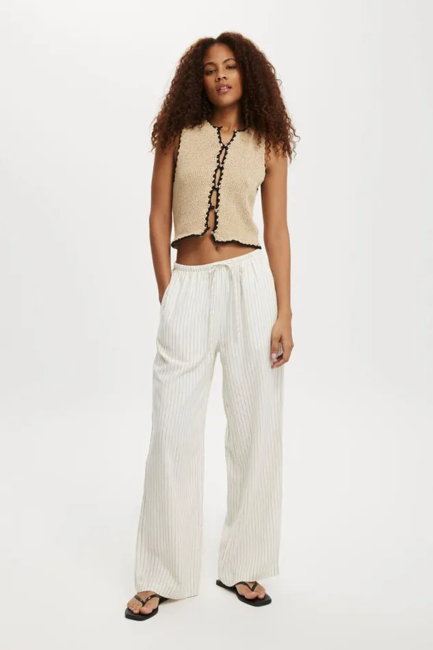 Cotton On Pants Haven Wide Leg Pant Dahna Pinstripe 8211 Women