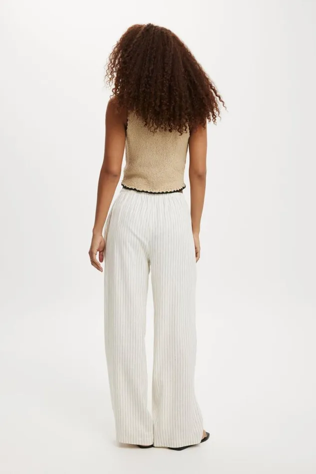 Cotton On Pants Haven Wide Leg Pant Dahna Pinstripe 8211 Women