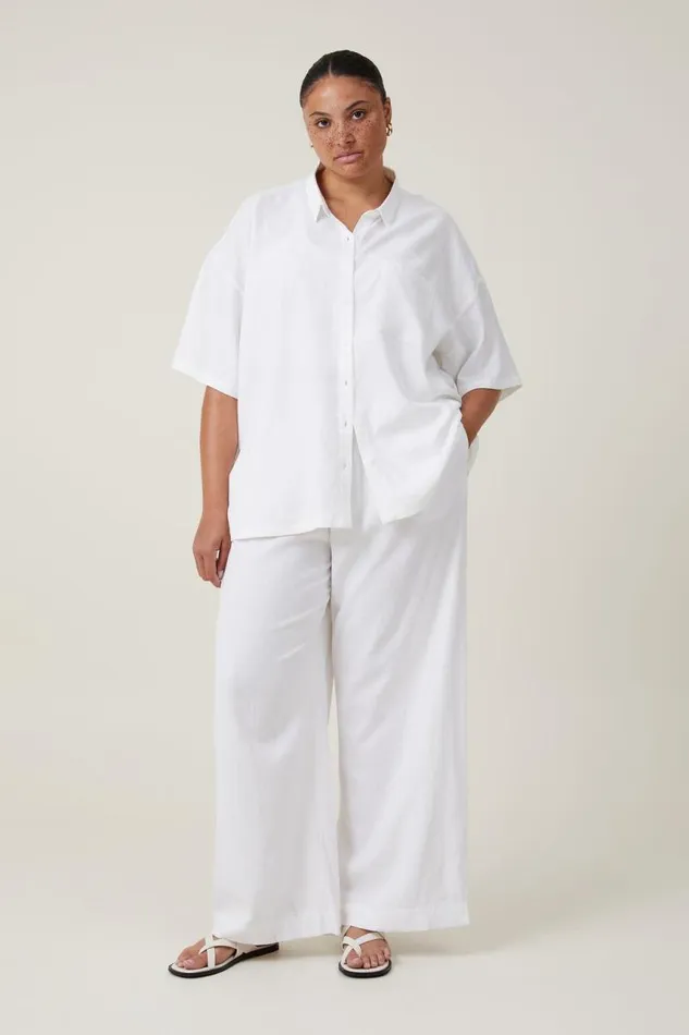 Cotton On Pants Haven Wide Leg Pant White 8211 Women