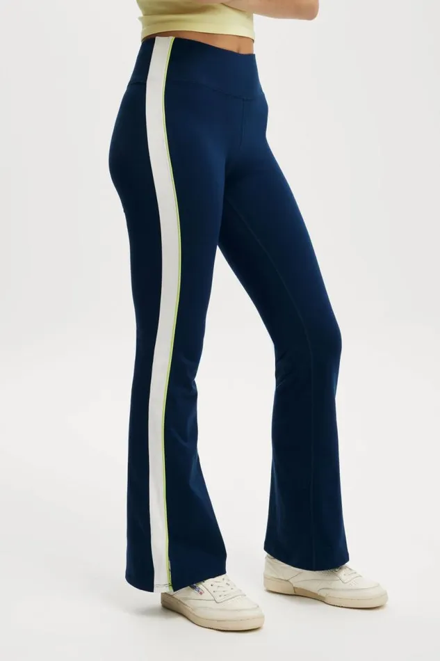 Cotton On Pants Ultra Soft Track Flare Dark Water Coconut Milk 8211 Women
