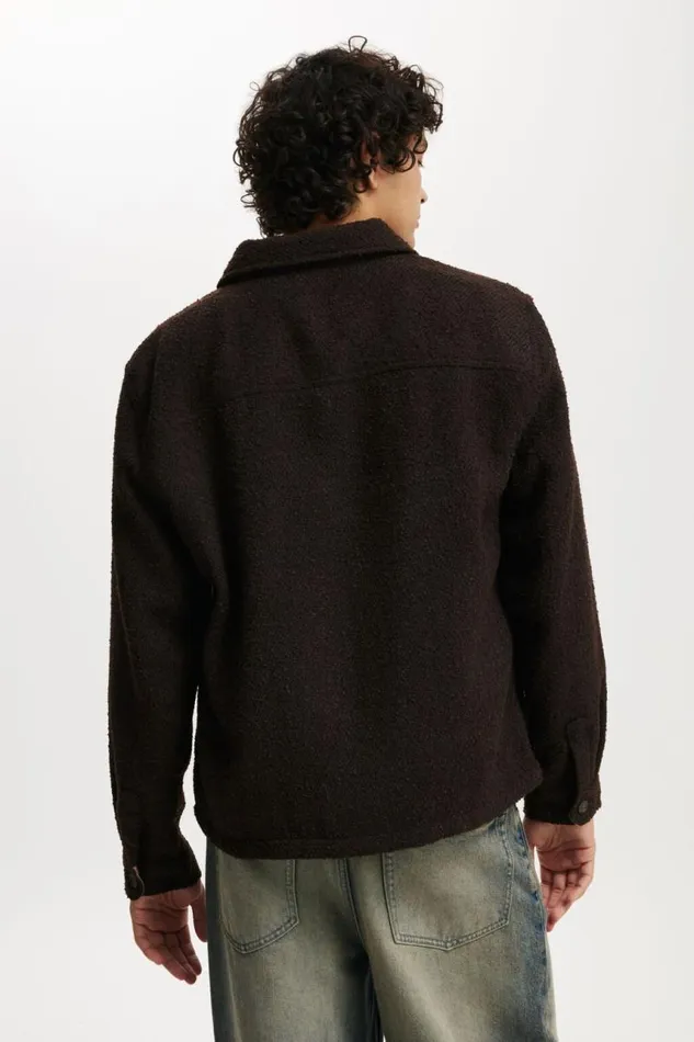 Cotton On Shirts and Polos Beckley Overshirt Chocolate 8211 Men Cotton On Shirts and Polos Beckley Overshirt Chocolate 8211 Men