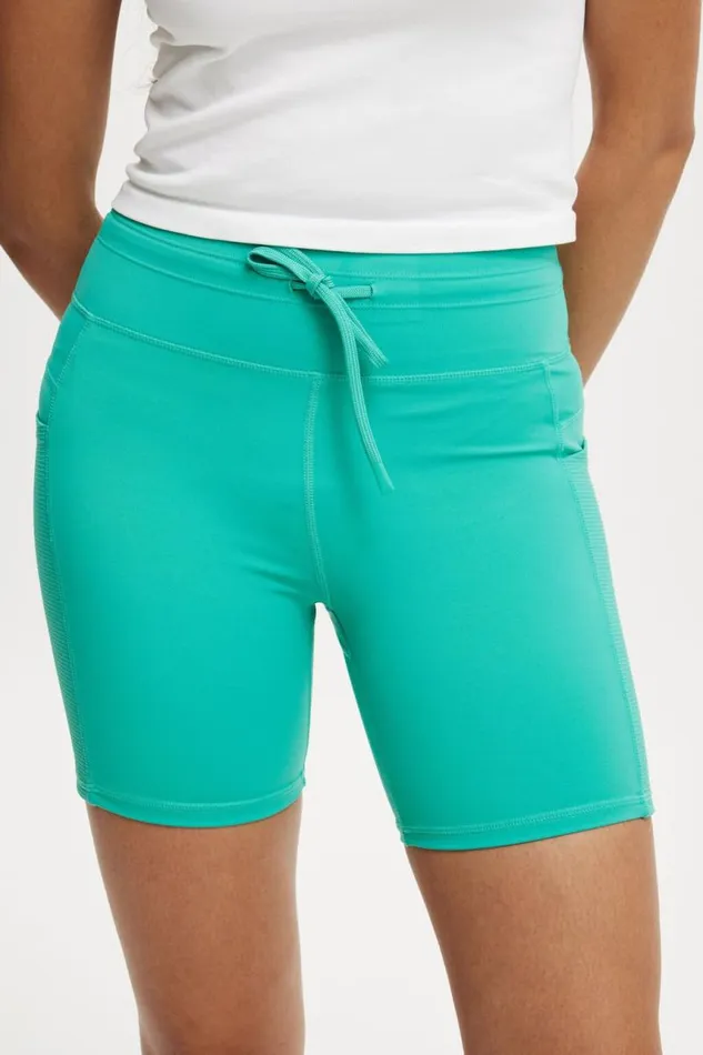 Cotton On ShortsandSkirts Ultimate Run Rib Bike Short Arcadia 8211 Women