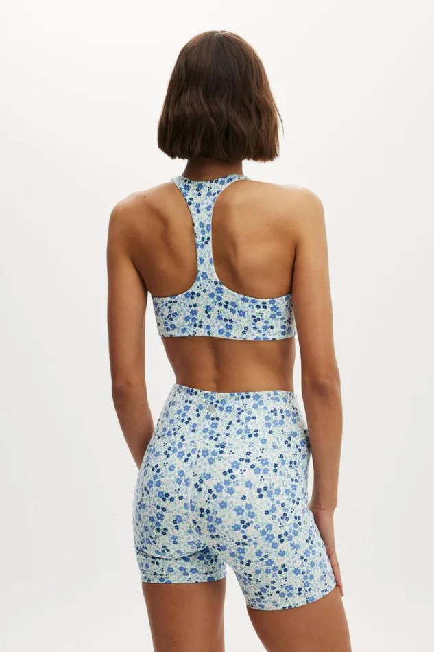 Cotton On ShortsandSkirts Ultra Soft Track Shortie Short Gia Ditsy Adrift Blue 8211 Women Cotton On ShortsandSkirts Ultra Soft Track Shortie Short Gia Ditsy Adrift Blue 8211 Women