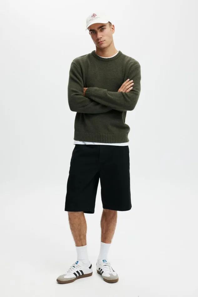 Cotton On Shorts Baggy Denim Short Rinse Black 8211 Men