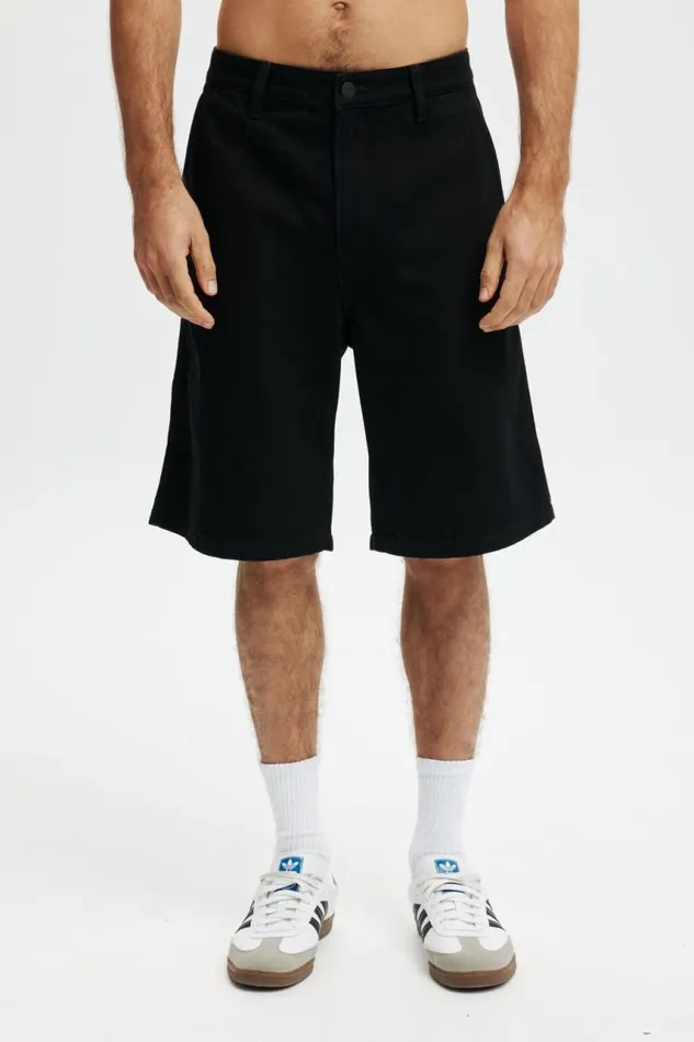 Cotton On Shorts Baggy Denim Short Rinse Black 8211 Men Cotton On Shorts Baggy Denim Short Rinse Black 8211 Men