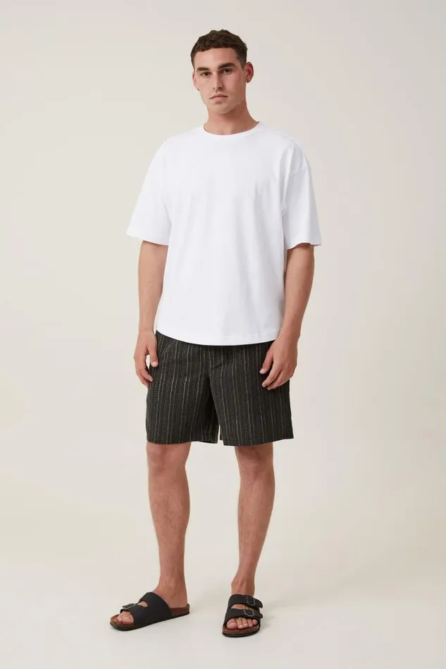 Cotton On Shorts Kahuna Short Black Vertical 8211 Men