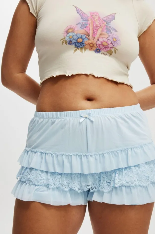 Cotton On Shorts Peach Prc Lace Mesh Short Lcn Bra Peach Prc Eiffel Sky 8211 Women Cotton On Shorts Peach Prc Lace Mesh Short Lcn Bra Peach Prc Eiffel Sky 8211 Women