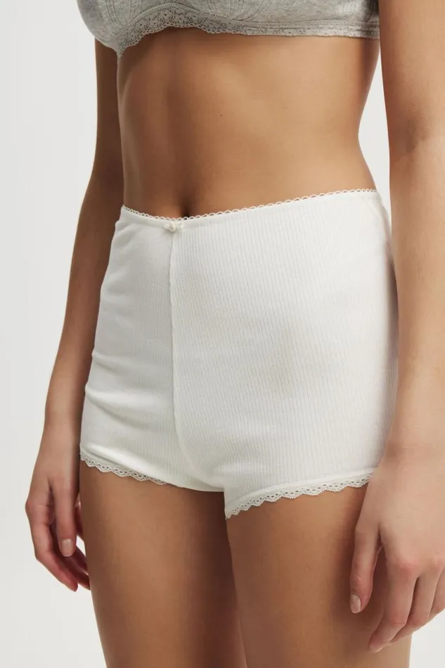 Cotton On Shorts Rib Lace Short White 8211 Women Cotton On Shorts Rib Lace Short White 8211 Women