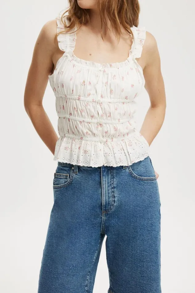 Cotton On Shorts Stretch Denim Bermuda Short Sea Blue 8211 Women