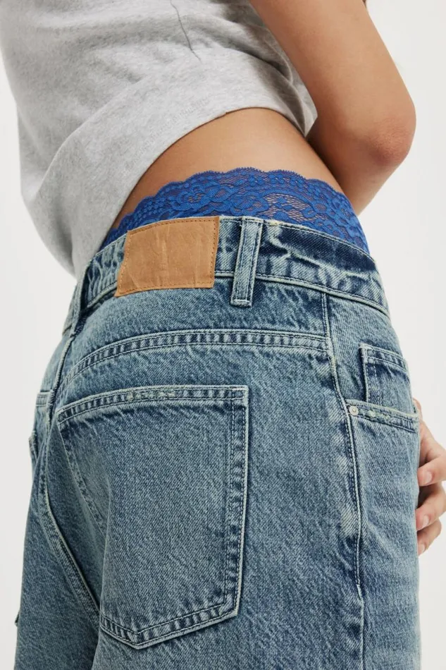 Cotton On Shorts Super Baggy Denim Jort Blue Crush Worn 8211 Women Cotton On Shorts Super Baggy Denim Jort Blue Crush Worn 8211 Women